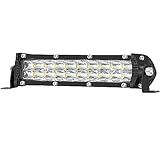 7 Inch Slim LED Light Bar for Truck Tractor, 12V-60V Small LED Work Light Pods Off Road Auxiliary Fog Lights 60W 6000lm, ATV Lawn Mower Golf Cart Electric Dirt Bike MTB Pit-Ebike Riding Headlight