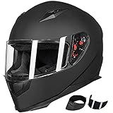 ILM Full Face Motorcycle Helmets for Adult Men and Women DOT Model ILM-313
