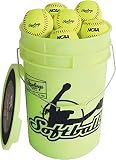 Rawlings | NC12BB Fastpitch Softballs & Bucket | 12" | 18 Count