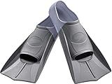 Speedo Unisex-Adult Swim Training Fins Silicone Short Blade