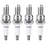 Spark Plugs 7788 BPR9ES Champion RN57YCC TY26720 for Snowmobile 4 Pack