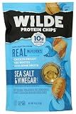 Wilde Brands Sea Salt & Vinegar Protein Chips, 4 OZ