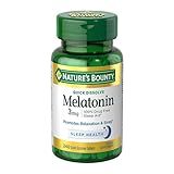 Nature's Bounty Melatonin 3mg Quick Dissolve, Sleep Aid Supplement, Sleep Aids for Adults, Cherry Flavor, 240 Count (Pack of 1), Package May Vary
