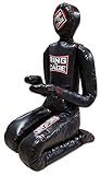 Youth or Adult Deluxe MMA Grappling Jiu Jitsu Ground & Pound Dummy 3.0 (Adult-Black)