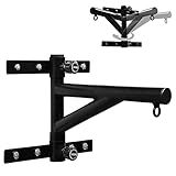 Yes4All Wall Mount Adjustable Heavy Bag Hanger with Chain - Heavy Duty - Punching Bag Bracket for Boxing, Muay Thai and MMA Training