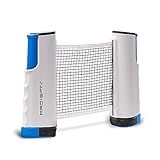 PRO SPIN Retractable Ping Pong Net – 72" Table Tennis Net with Clamps | Portable Ping Pong Net for Any Table | Includes Custom Mesh Storage Bag | Replacement Table Tennis Net Posts