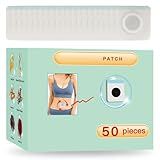 50Pcs/Box Mugwort Patch/Patches,Mugwort Belly Sticker, Wormwood Belly Patch Magnet Belly Button Patch Natural Wormwood Patch Natural Herbal Patch for Women and Men