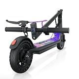 Aovowheel Electric Scooter for Adults, Folding E Scooter Commuting Scooters | 350WMotor 19 Mph Top Speed, Max 23 Miles Long Range, 8.5''Tires Commuting Scooters with Dual Brakes System, APP