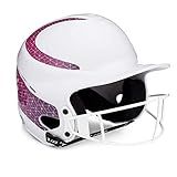 RIP-IT | Vision Classic 2.0 Softball Batting Helmet | Pink Ombre | Lightweight Women's Sport Equipment