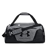 Under Armour Unisex-Adult Undeniable 5.0 Duffle, Pitch Gray Medium Heather (012)/Black, Medium