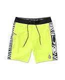Volcom Men's Mod Tech 20" Boardshort, Tennis Ball S125, 33