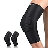 HiRui Elbow Pads, Basketball Baseball Elbow Brace Elbow Support Arm Compression Sleeve Collision Avoidance Elbow Pad for Volleyball Cycling Football Work Out, Women&Men(1Pair) (Black, M)