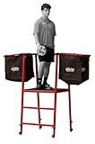 Tandem Sport Training Tower - Volleyball Coaching Tower with Ball Bag Attachments - Training Aid for Volleyball Coaching - Volleyball Training Equipment