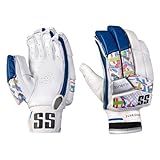 SS Cricket Club Lite Cricket Batting Gloves, Adult - Right Handed, Blue