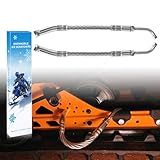 KAVIUS Ice Scratchers Snowmobile 2025 UPGRADED 2-PACK Compatible with Polaris Skidoo Arctic Cat Snowmobile Scratchers Fit for Reverse & Non-reverse Gear Equipped Snowmobiles Track Heights Above 2-1/2"