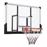 Garvee Basketball Hoop Indoor/Outdoor, 44 Inchs PC Backboard Wall Mounted