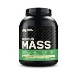 Optimum Nutrition Serious Mass Weight Gainer Protein Powder, Vanilla, 6LB