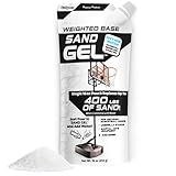 GoSports Sand Gel Weighted Base Filler for Indoor/Outdoor Basketball Hoops, Umbrella Bases, & More - 16 oz, Just Add Water