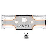 MR 16'x7' Soccer Goal Target Net, 7-Hole Shooting Training Aid