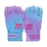 MARUCCI PWR Fade Youth Batting Glove Light Purple/Columbia, YM
