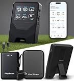 Shot Scope LM1 Portable Golf Launch Monitor PlayBetter Power Bundle