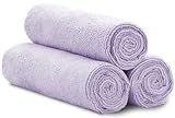 S&T INC. Microfiber Gym Towels, Yoga Towel for Home and Gym Bag, 16 Inch x 27 Inch, 3 Pack