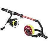 Piscifun Speed X Fishing Line Spool with Unwinding Function No Twist Line with Adjustable Aluminium Handle for Spinning Reel, Bait Reel and Spincast Reel