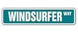 Windsurfer Street Sign Windsurfing Wind Surfing Lover sail | Indoor/Outdoor | 36" Wide