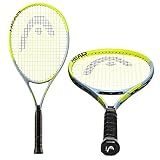 HEAD Tour Pro Tennis Racket - Pre-Strung Light Balance 27 Inch Racquet - 4 3/8 in Grip, Yellow