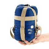 ECOOPRO Warm Weather Sleeping Bag - Portable, Waterproof, Compact Lightweight, Comfort with Compression Sack - Great for Outdoor Camping, Backpacking & Hiking-83 L x 30" W Fits Adults