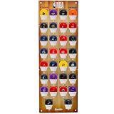 Franklin Sports NBA Standings Tracker - League Standings Board with Official NBA Team Mini Basketballs - Fun Fan Shop Décor for Bedrooms, Offices + Desks
