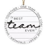 Best Team Ever Ornament Gifts, Team for Employees, Unique Work Ornament for Coworkers, Appreciation Gift for Office Staff - Inspirational Ornament for Workplace Celebration