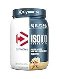 Dymatize ISO100 Whey Protein Powder Isolate, Gourmet Vanilla, 25g of Protein, 5.5g BCAAs, Less Than 120 Cal., Gluten Free, 1g Fat, 1g Sugar, 2g Carb (20 Servings)