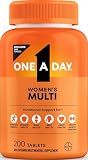 One A Day Multivitamin for Women- Daily Vitamins for Woman with Biotin, Calcium, Folic Acid, Iron & Zinc, Complete Women’s Vitamins, 200 Ct (Packaging May Vary)