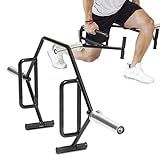 Trap Bar [Bells of Steel] Premium Hex Bar Deadlift | Open-Ended Frame Trap Bars for Weight Lifting, Gym Equipment for Home and Commercial | Built-in Deadlift Jack & Rotating Sleeves - 700lb Capacity