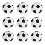 zeyce Pack of 9 Foosball Balls Mini Soccer Balls - Small Soccer Ball Replacements for Foosball Table Fun Home Recreation
