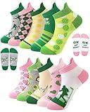 Haysandy 10 Pairs Dinkball Socks for Women Novelty Athletic Ankle Low Cut No Show Socks Funny Dink Gift for Mother's Day Birthday