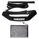 Hikeen Swimming Training Belt 4M Swimming Tether Swim in Place Harness Stationary Aquatic Resistance Belt