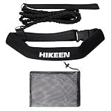 Hikeen Swimming Training Belt 4M Swimming Tether Swim in Place Harness Stationary Aquatic Resistance Belt