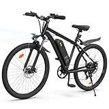 AYOLNY Electric Bike for Adults 750W Peak, 26" Mountain E-Bike, 55 Miles + 20MPH Adult Electric Bicycles for Road Sand Mountain, Black