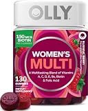 OLLY Women's Multivitamin, Supports Overall Wellness,* Biotin - 130 Count