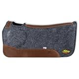 OrthoRide Correction Saddle Pad 1" Made in USA (31 x 32, Natural Leathers)