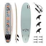Billabong x CONTOUR SURF Aero 7ft Soft Top Foam Surfboard for Beginner Adults and Kids Lightweight Shortboard for Surfing Durable, Stable, and Easy to Ride for All Levels Surfers