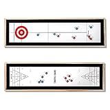 Trademark Innovations Table Top Games Shuffle Board Game Table Portable Game Table Curling Game