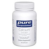 Pure Encapsulations Calcium (Citrate) - Supplement for Bone, Teeth, Colon, and Cardiovascular Health Support* - with Premium Calcium Citrate - 60 Capsules