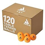 JOOLA Training 3 Star Table Tennis Balls 12, 60, or 120 Pack - 40+mm Regulation Bulk Ping Pong Balls for Competition and Recreational Play - Fun as a Cat Toy - Indoor and Outdoor Compatible