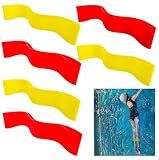 nsgglecher 6PCS Ankle Strap for Swimming, Legs Resistance Exercise Swim Band, Aquatic Resistance Belt, General Swimming AIDS for Adults