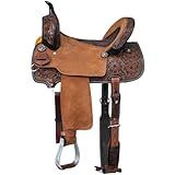 Tough 1 Royal King Dublin Two-Tone Barrel Saddle 15
