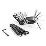 WOTOW 16-in-1 Bike Repair Tool Kit with Tire Levers and Hex Wrenches