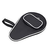 Table Tennis Paddle Case, Table Tennis, Paddle Bat Bag with bat Racket Case Cover Balls Pouch